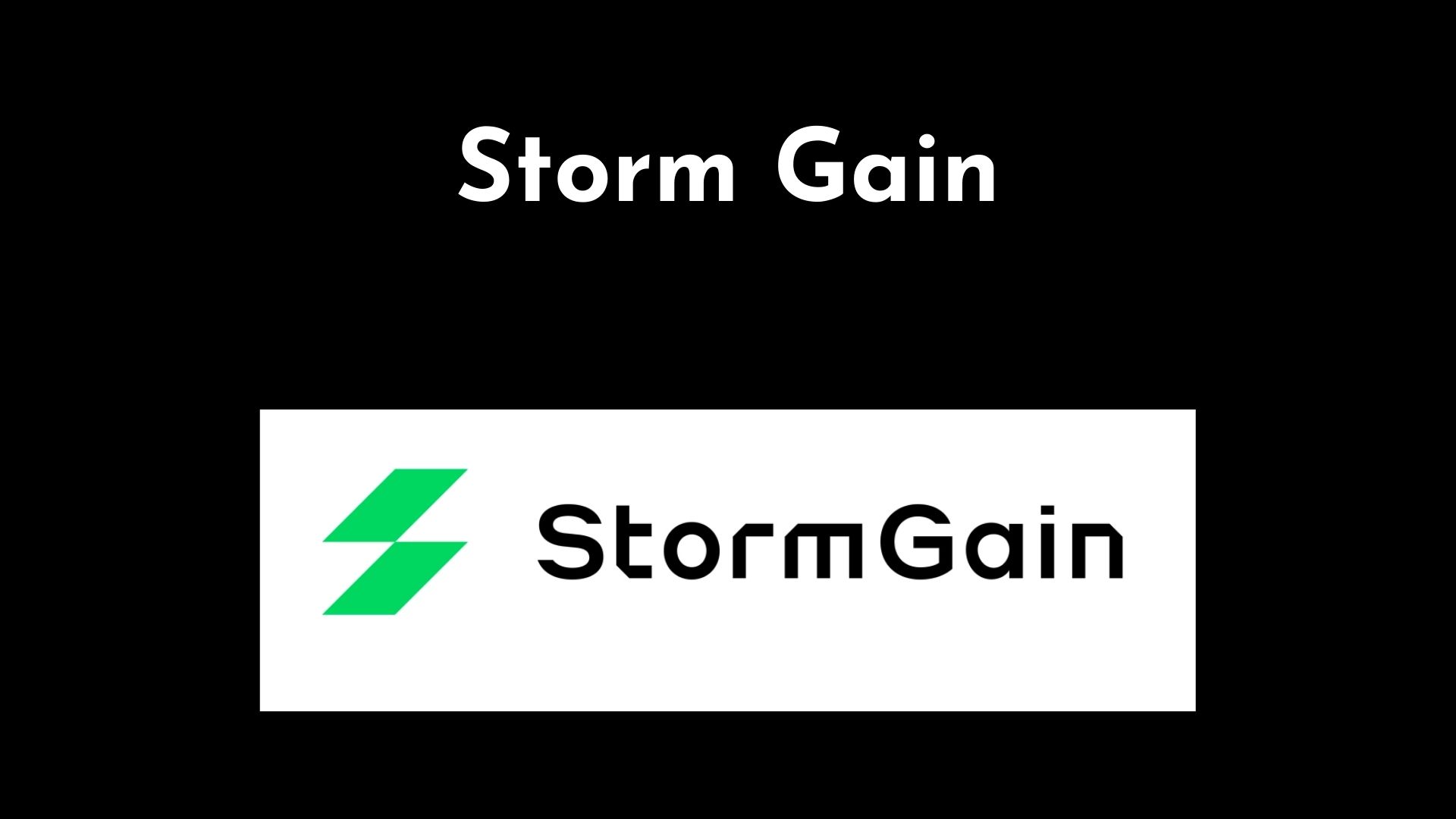 Phần mềm khai thác Bitcoin Storm Gain