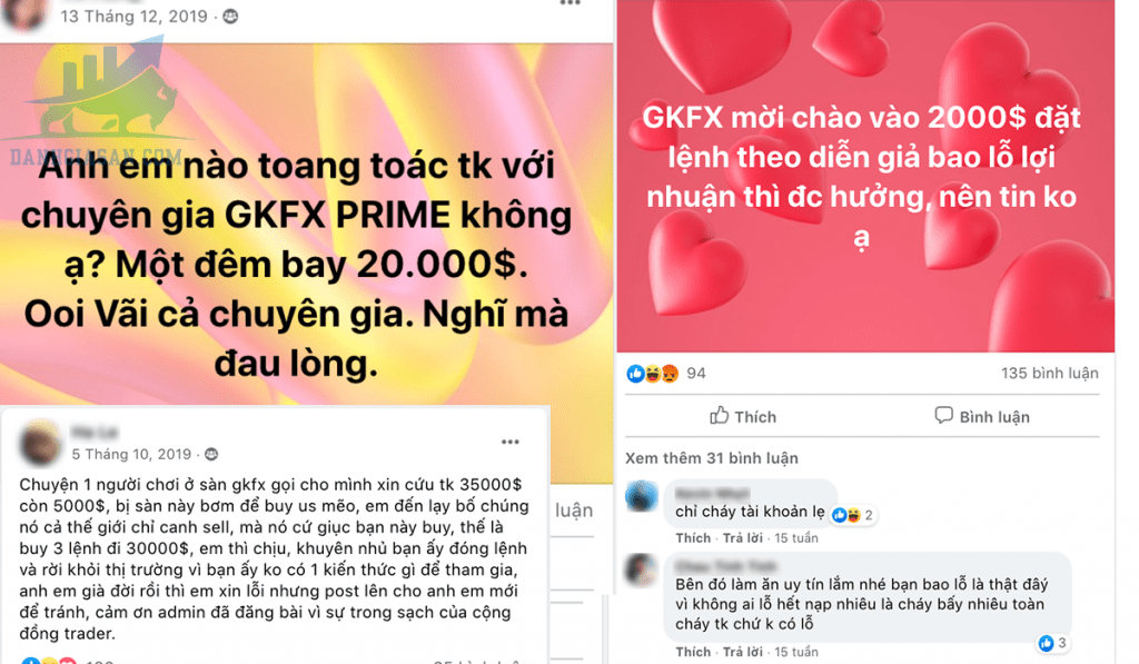 Phản hồi của khách hàng về GKFX